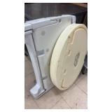 Pair of Commercial Wall-Mounted Baby Changing Stations