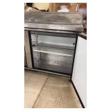 True TSQ-48 Commercial Stainless Steel Sandwich Prep Table Refrigerator