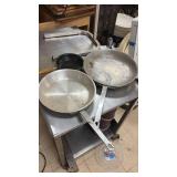 Set of  Assorted Frying Pans Thunder Group, Mirro & Next Day Gourmet