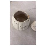 Vintage Ceramic Mammy Cookie Jar with Paint Wear