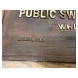 Segregation era signage