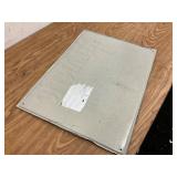 Atlantic Oil Gasoline Embossed Metal Sign