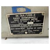 US NAVY FIELD INTENSITY METER LOT