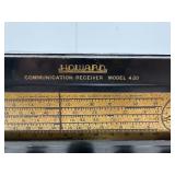 HOWARD MODEL 430 COMMUNICATIONS RECEIVER