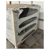 TAMKO Pallet of 12 Bundles of- CoolRidge 14 in. x 4 ft. Black Polypropylene Sectional Ridge Vent with Internal Filter- Retail Value of $1,596