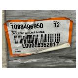 TAMKO Pallet of 12 Bundles of- CoolRidge 14 in. x 4 ft. Black Polypropylene Sectional Ridge Vent with Internal Filter- Retail Value of $1,596
