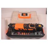 WEN 23190 1.3-Amp Variable Speed Steady-Grip Rotary Tool with 190-Piece Accessory Kit, Flex Shaft, and Carrying Case