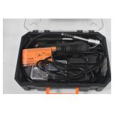 WEN 23103 1-Amp Variable Speed Rotary Tool with 100+ Accessories, Carrying Case and Flex Shaft