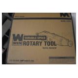 WEN 23103 1-Amp Variable Speed Rotary Tool with 100+ Accessories, Carrying Case and Flex Shaft