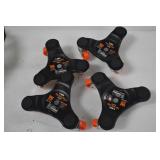 WEN DL6165 6-Inch 165-Pound Capacity Furniture Moving Tri-Dolly Set (4 Pack)