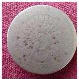 1866 or 1867 Shield Nickel With Rays