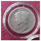 (5) Mercury Dimes
