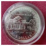 1993 Commemorative Jefferson Silver Dollar