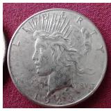 1922 & 1923-S Peace Dollars