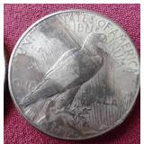 1922 & 1923-S Peace Dollars