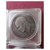 (4) Eisenhower Dollars - Different Dates