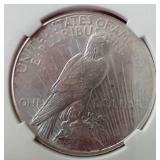 1927 Peace Dollar PGA MS63 - Tough Date!