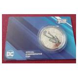 2022 Samoa 1/2 oz Silver Justice League Cyborg Coin