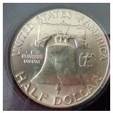 Nice Uncirculated 1957-D Franklin Half Dollar