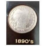 (3) Barber Quarters in Case