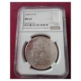 Beautiful 1899-O Morgan Dollar NGC MS63