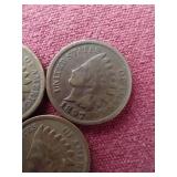 (5) Indian Pennies