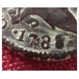 1788 Spain "Charles III" 2 Maravedis - Nice!