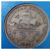 1893 Columbus Commemorative Silver Half Dollar