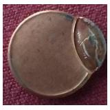 Extreme Off-center Error Penny - Wow!