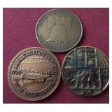 (3) Bronze Medals - All 1975 & 1976