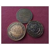 (3) Bronze Medals - All 1975 & 1976