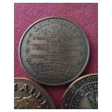 (3) Bronze Medals - All 1975 & 1976