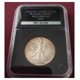 Beautiful 1943 Walking Liberty Half Dollar