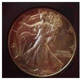 Beautiful 1943 Walking Liberty Half Dollar