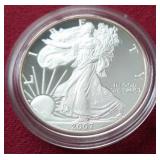 2007-W Proof 1 oz. American Silver Eagle
