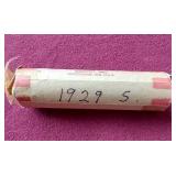 1929-S Wheat Penny Roll
