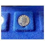 Sterling Silver Miniature Coin Set - Missing Dime