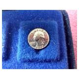 Sterling Silver Miniature Coin Set - Missing Dime