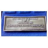 Sterling Silver Miniature Coin Set - Missing Dime