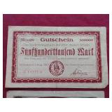 (2) 1920s Germany Hyperinflation Notes