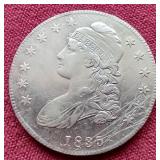 1835 Capped Bust Half Dollar