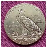 1909 Indian $5 Gold Coin