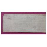 1857 Union Bank of Sullivan County, Monticello, New York $5 Note - Wow!