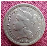 Nice 1881 3 Cent Nickel