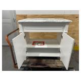 Aberdeen 36 in. W x 22 in. D x 34.5 in. H Bath Vanity in White with White Carrara Marble Top MSRP $1199
