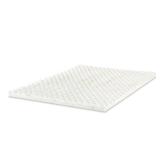 Swirl Copper Cooling 2 in. Twin Memory Foam Mattress Topper..