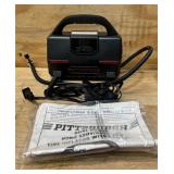 Pittsburgh Dual-Power Home 120V Tire Inflator With LED Light