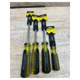 Stanley Screwdrivers (lot of 4)