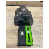 Lucky Brand Leather Keychain Bracelet Key Ring (lot of 10)