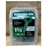 Backer-On HardieBacker 1-5/8  lot of 4